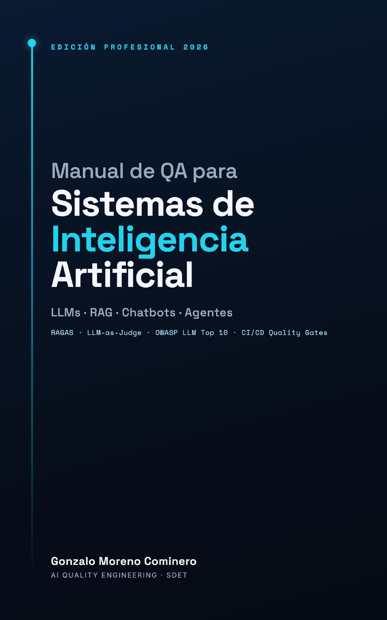 Portada del Manual de QA para Sistemas de Inteligencia Artificial